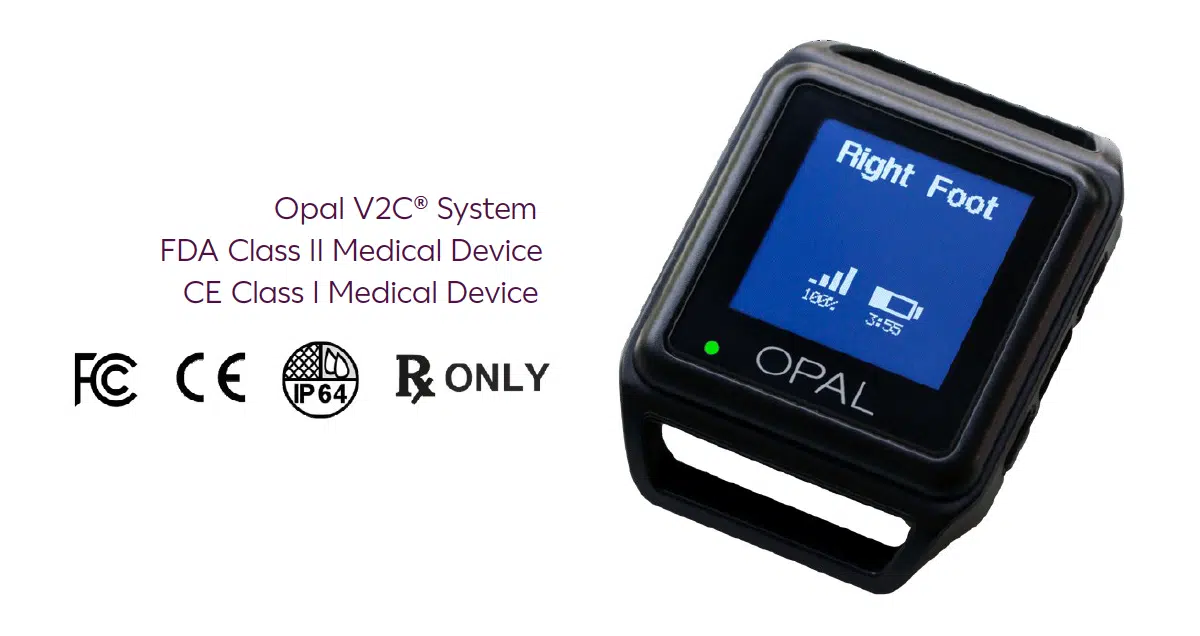 Opal V2C® System
FDA Class II Medical Device
CE Class I Medical Device