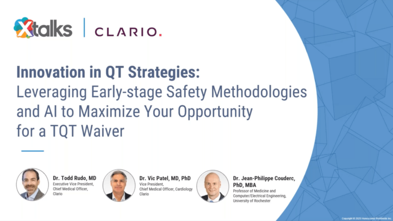 Leveraging Early stage Safety Methodologies and AI to Maximize Your Opportunity for a TQT Waiver