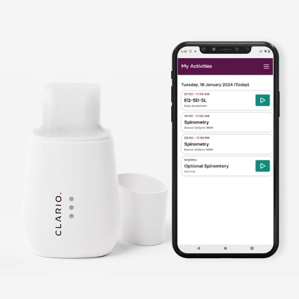 clario ispiro solution and app