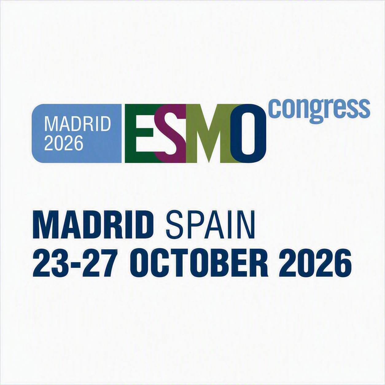 ESMO Congress 2026 Logo